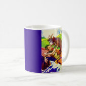 Mug bouc de chèvre et troll (Devant droit)