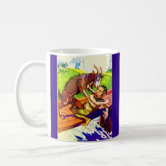 Mug bouc de chèvre et troll (Gauche)