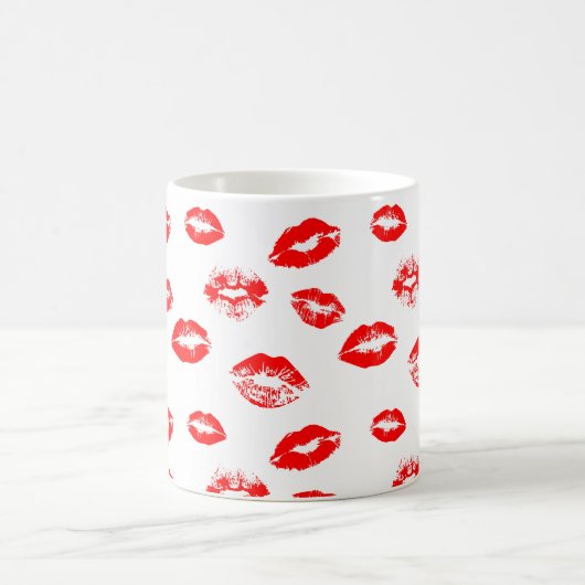 Mug Bouche à lèvres chaudes / baisers (Centre)