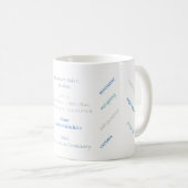 Mug Bouche d'Aquarius (Devant droit)