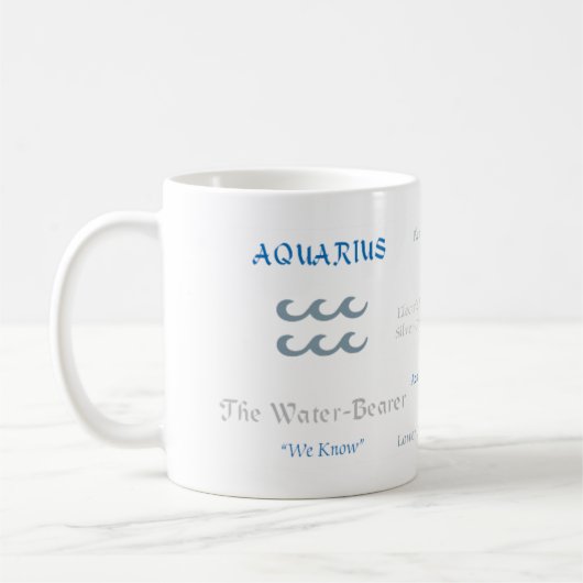 Mug Bouche d'Aquarius (Gauche)