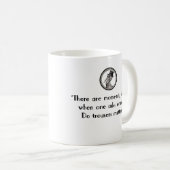 Mug Bouche de café Bertie (Devant droit)