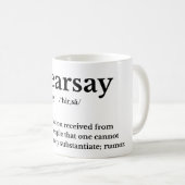 Mug Bouche de café de Hearsay (Devant droit)
