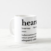 Mug Bouche de café de Hearsay (Devant gauche)