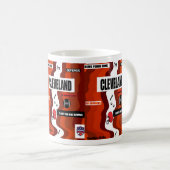 Mug Bouche de conception de Cleveland Team (Devant droit)