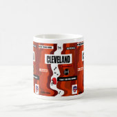 Mug Bouche de conception de Cleveland Team (Centre)