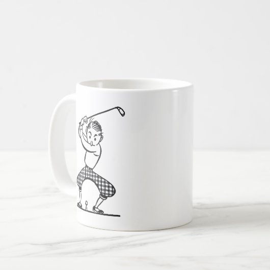 Mug Bouche de Golfeur (Devant gauche)