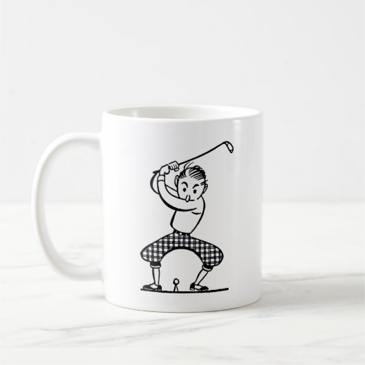 Mug Bouche de Golfeur (Gauche)