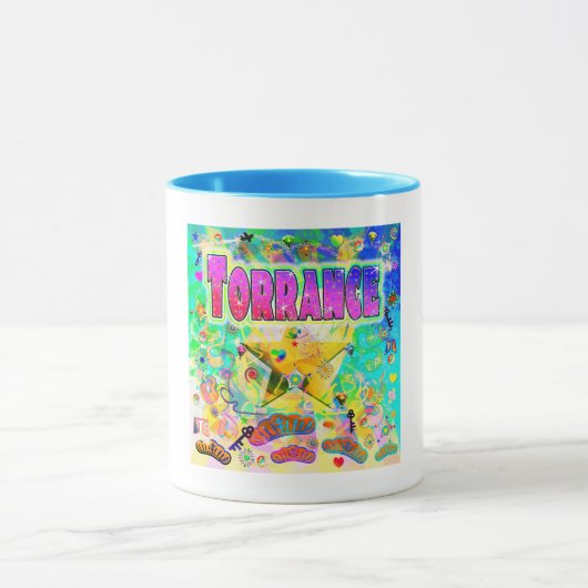Mug Bouche de l'heure de torrance (Centre)