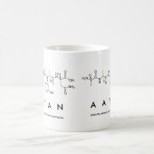Mug Bouche de nom de peptide Aayan (Centre)