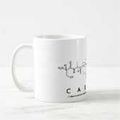 Mug Bouche de nom de peptide de Caitlyn (Gauche)