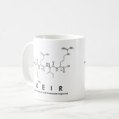 Mug Bouche de nom de peptide Keir (Devant gauche)
