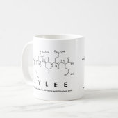 Mug Bouche de nom de peptide Kylee (Devant gauche)