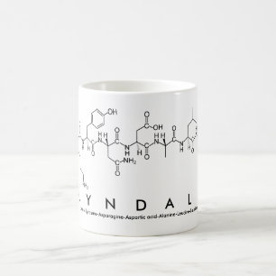 Mug Bouche de nom de peptide Kyndall