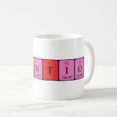 Mug Bouche de nom de table périodique des Laurentios (Devant droit)