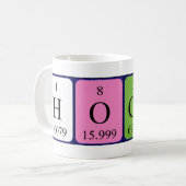 Mug Bouche de nom de table périodique Hogan (Devant gauche)