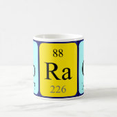 Mug Bouche de nom de table périodique Horace (Centre)