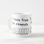 Mug Bouche de nom de table périodique Koharu (Devant gauche)