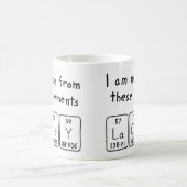 Mug Bouche de nom de table périodique Lacey (Centre)