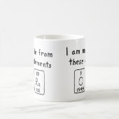 Mug Bouche de nom de table périodique Ora (Centre)