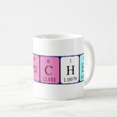 Mug Bouche de nom de table périodique Thatcher (Devant droit)