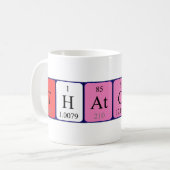Mug Bouche de nom de table périodique Thatcher (Devant gauche)