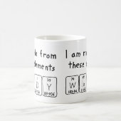 Mug Bouche de nom de table périodique Windy (Centre)