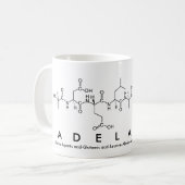 Mug Bouche de nom du peptide Adélaïde (Devant gauche)