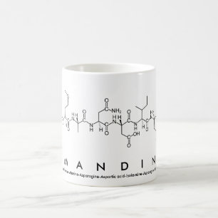 Mug Bouche de nom du peptide Amandine