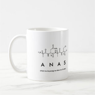 Mug Bouche de nom du peptide anas
