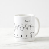 Mug Bouche de nom du peptide Annalee (Devant droit)