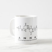 Mug Bouche de nom du peptide Annalee (Devant gauche)