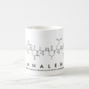 Mug Bouche de nom du peptide Annalena