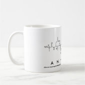 Mug Bouche de nom du peptide Annelie (Gauche)