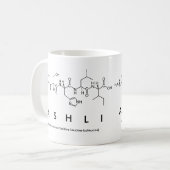 Mug Bouche de nom du peptide Ashli (Devant gauche)