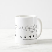 Mug Bouche de nom du peptide Ashlyn (Devant droit)
