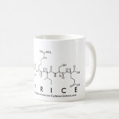 Mug Bouche de nom du peptide Caprice (Devant droit)