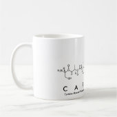 Mug Bouche de nom du peptide Caprice (Gauche)
