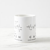 Mug Bouche de nom du peptide Caren (Centre)