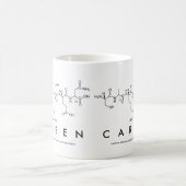 Mug Bouche de nom du peptide Carsen (Centre)