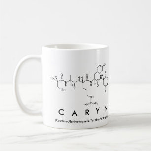 Mug Bouche de nom du peptide Caryn