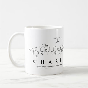 Mug Bouche de nom du peptide charli