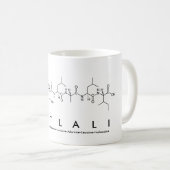 Mug Bouche de nom du peptide Citlali (Devant droit)