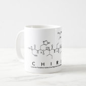 Mug Bouche de nom du peptide de la chirine (Devant gauche)