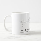 Mug Bouche de nom du peptide de la Magdalina (Gauche)