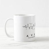 Mug Bouche de nom du peptide de l'avianna (Gauche)