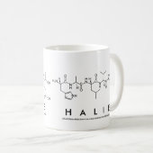 Mug Bouche de nom du peptide de l'halie (Devant droit)