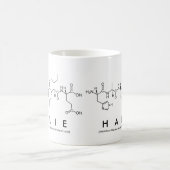 Mug Bouche de nom du peptide de l'halie (Centre)