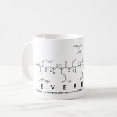 Mug Bouche de nom du peptide Everette (Devant gauche)