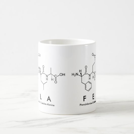 Mug Bouche de nom du peptide Fela (Centre)